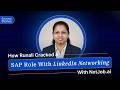 How Runali Cracked a Premium SAP Role Through LinkedIn Networking | NxtJob.ai Success Story