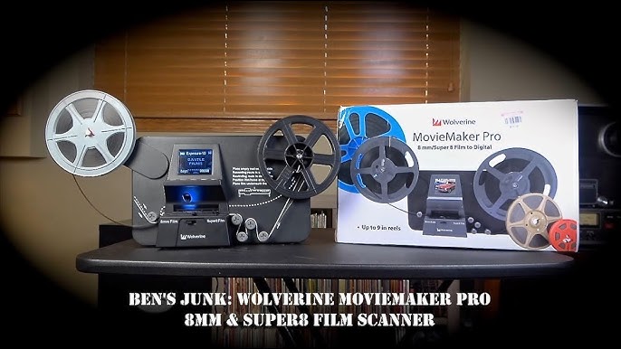 Wolverine MovieMaker Pro 8mm & Super 8 Digital Converter Setup
