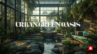  POV: You Discover a Hidden Spa in the NYC 🌿🏙️ | Urban Green Oasis (1 Hour Relaxation)