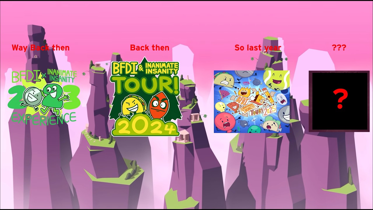 About this year's BFDIxII tour (so far) - YouTube
