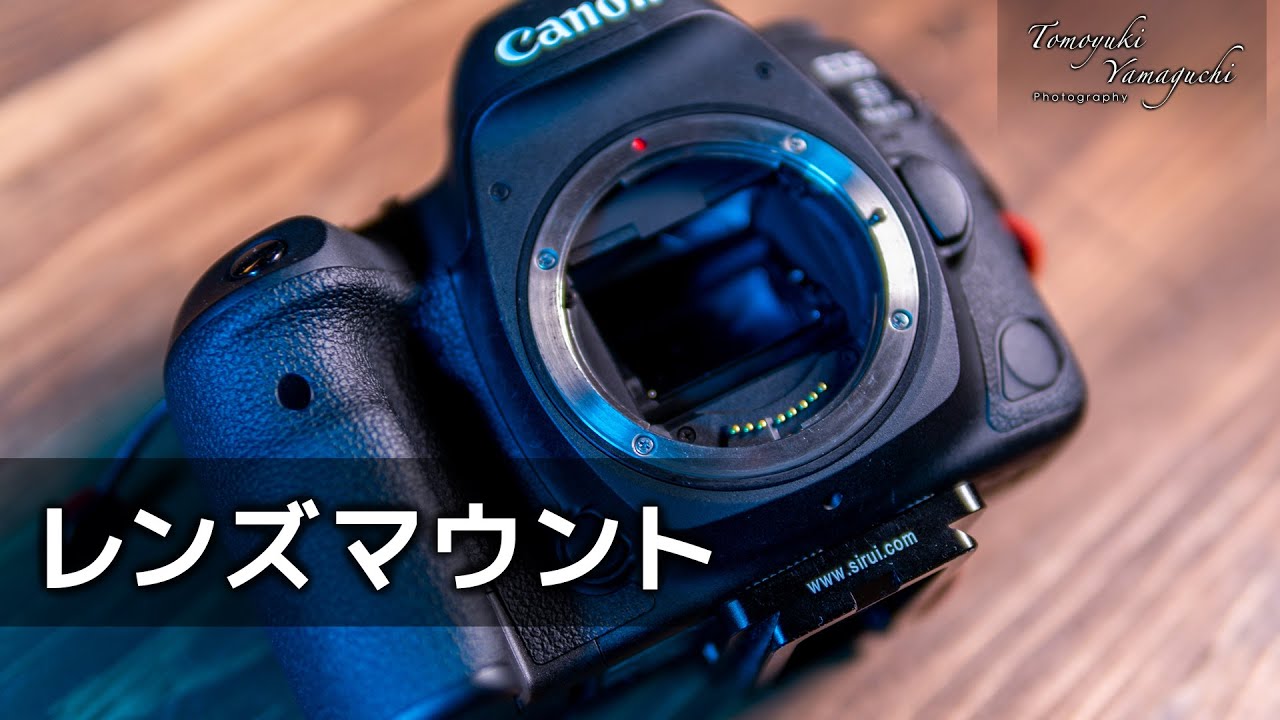 There are many different types of lens mounts. [What first-time 