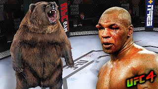 Ufc4  Mike Tyson Vs Ferocious Bear ea Sports Ufc 4