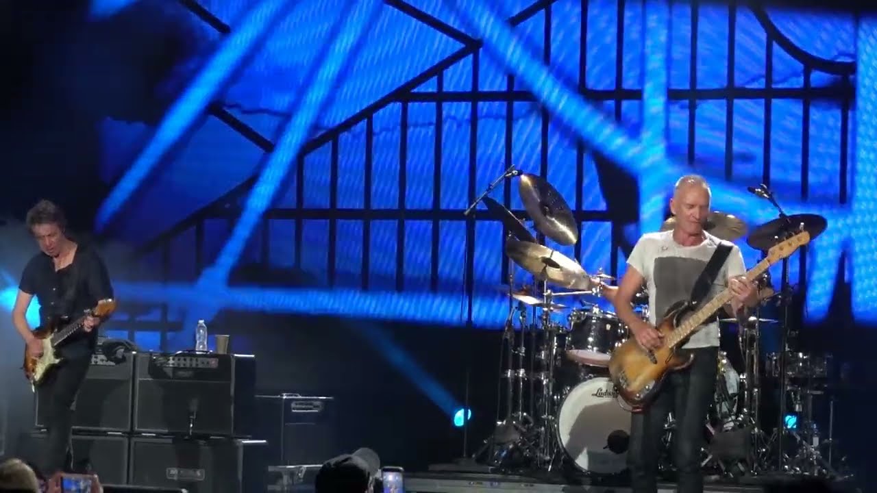 Sting Live 2026 🡆 King of Pain 🡄 May 13 ⬘ The Woodlands, Texas