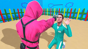 ABUSING My Powers as Squid Game Guard - Bonelab VR Mods