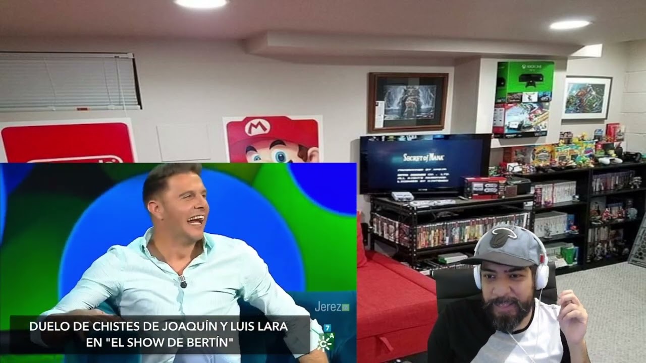 MEXICANO REACCIONA A DUELO DE CHISTES JOAQUIN Y LUIS LARA SHOW DE BERTIN