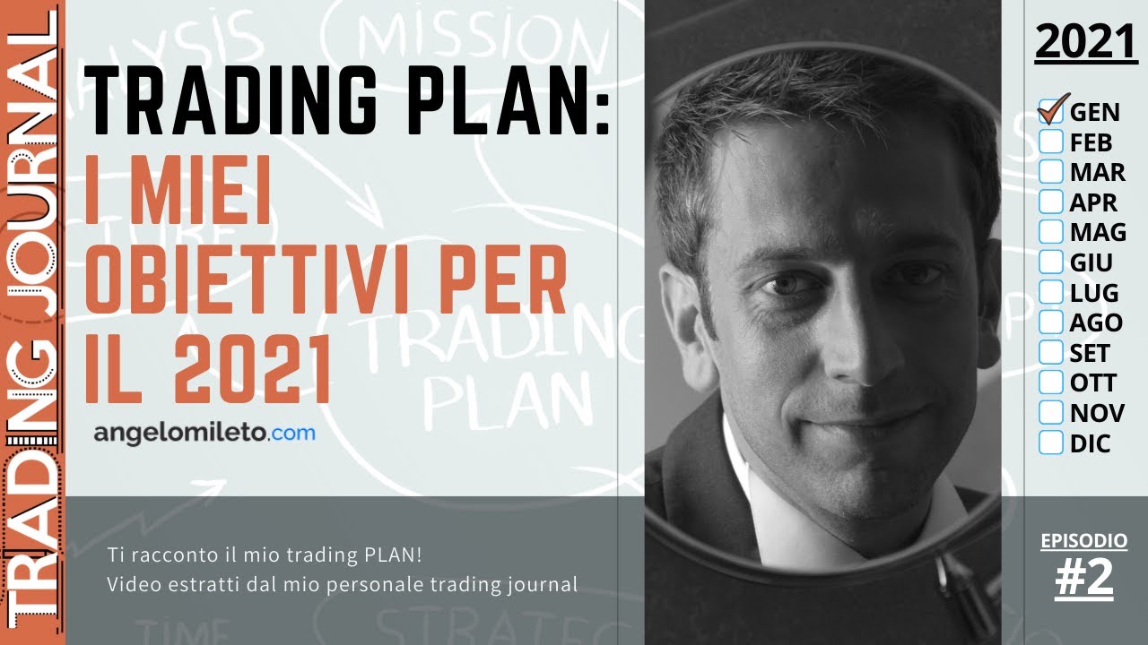 Trading Plan 2021 - I miei obiettivi nel 2021