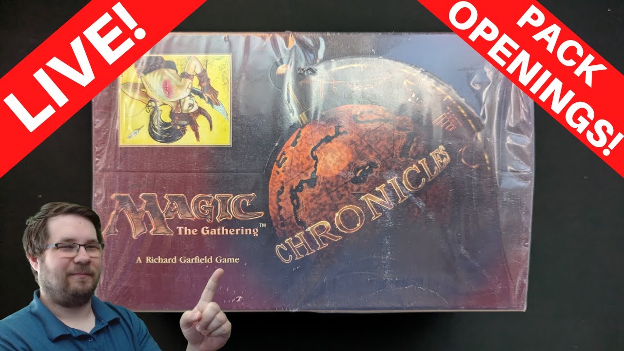 🔴LIVE! MTG Rip & Ship w/ Lance! Chronicles Box Opening & A Wide Variety ...