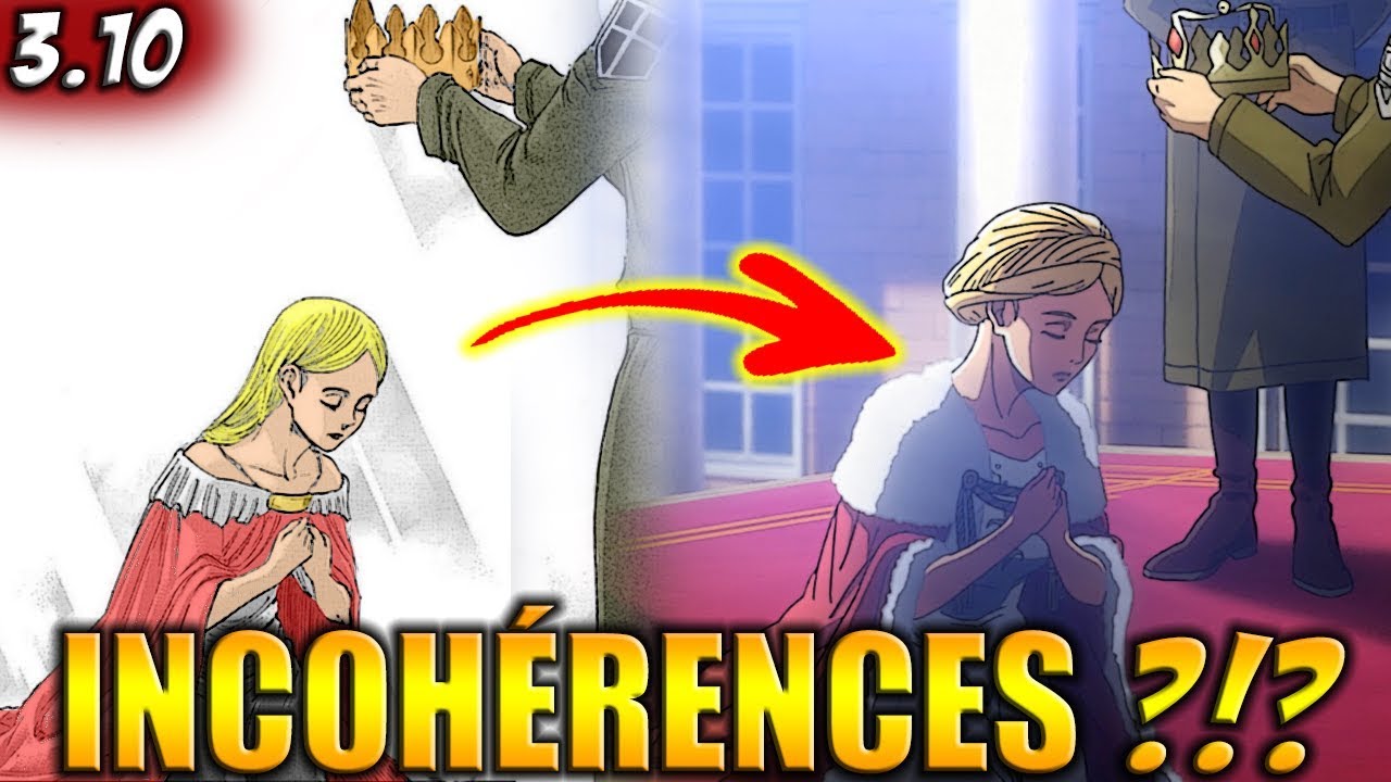 KENNY SE  CONTREDIT DIFF RENCES MANGA  ANIME S3E10 SNK 