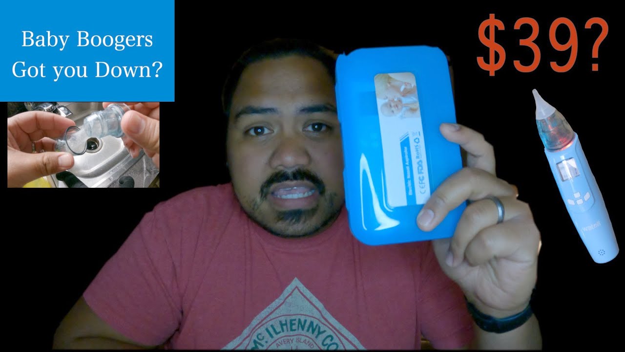 Baby boogers VS $39 (sale) Watolt Electric Baby Nasal Aspirator!