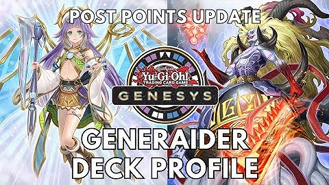 Generaider deck profile October 2025 Genesys format Yugioh TCG 