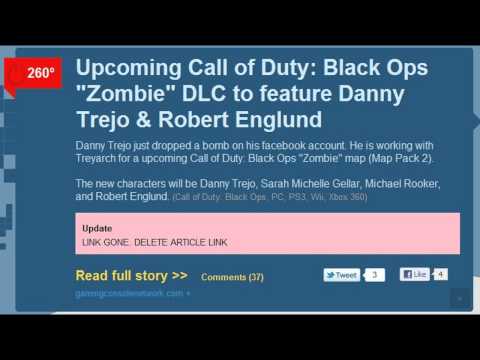 Black Ops Map Pack 2 to feature Danny Trejo and Fr...