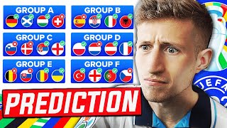 MY UEFA EURO 2024 PREDICTIONS...