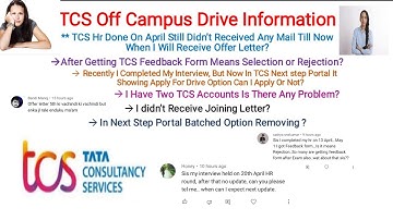 TCS Exam Interview ||Batched option Removing||All Comments and Doubts Cleared TCS all doubts Cleared