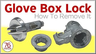 How to Remove a GM Glovebox Lock by C3 Corvette 2,185 views 3 months ago 9 minutes, 8 seconds