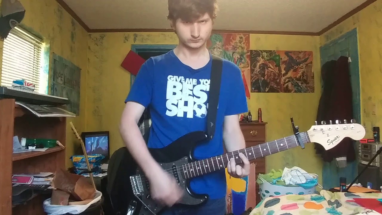 Above All Names Rhythm Electric Guitar Cover YouTube