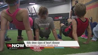 Kids show signs of heart disease as early as 8-years-old