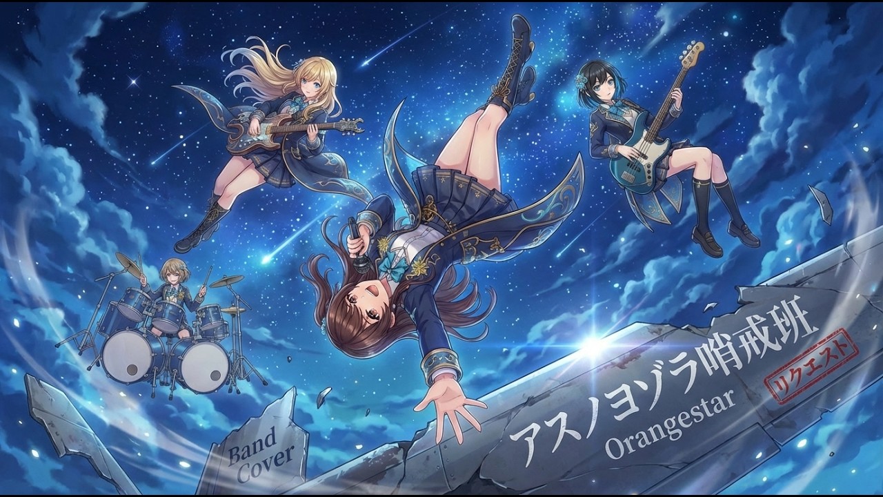 アスノヨゾラ哨戒班 / Orangestar【リクエスト】【バンドカバー】