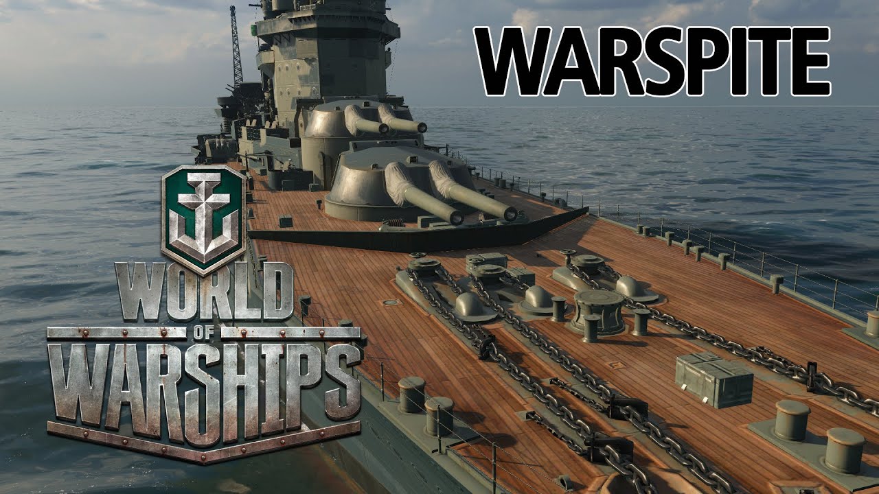 World of Warships Warspite Protector YouTube