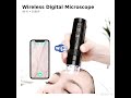 Real-Time Skin & Scalp Analysis Tool (1080P WiFi Digital Microscope)