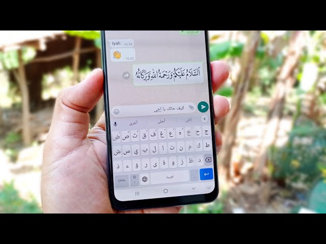 Cara Menampilkan Keyboard Arabic Di Hp Samsung class=