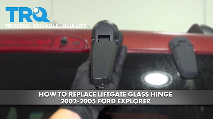 1998 ford explorer rear window hinge replacement