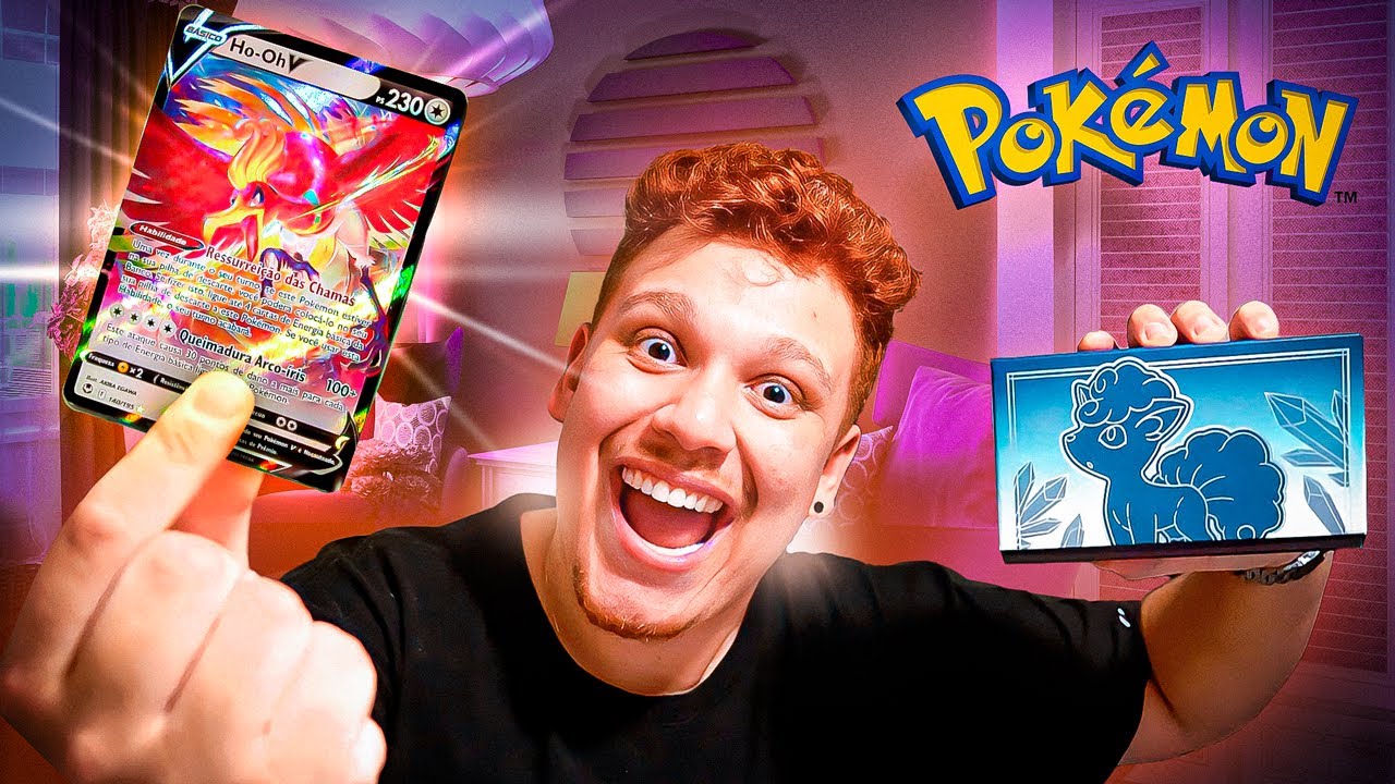 INCRÍVEL! COMPREI O NOVO BOX TREINADOR DE POKÉMON E ENCONTREI UMA CARTA ULTRA RARA! 2000 REAIS