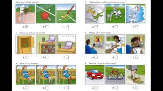 Starter 4 new Test 2 Listening Part 3 and 4