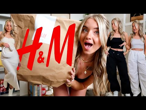 Huge H&M Try-On Haul! Styling Spring/Summer Outfits