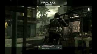 Modern Warfare 3 Random Throwing Knife killcam