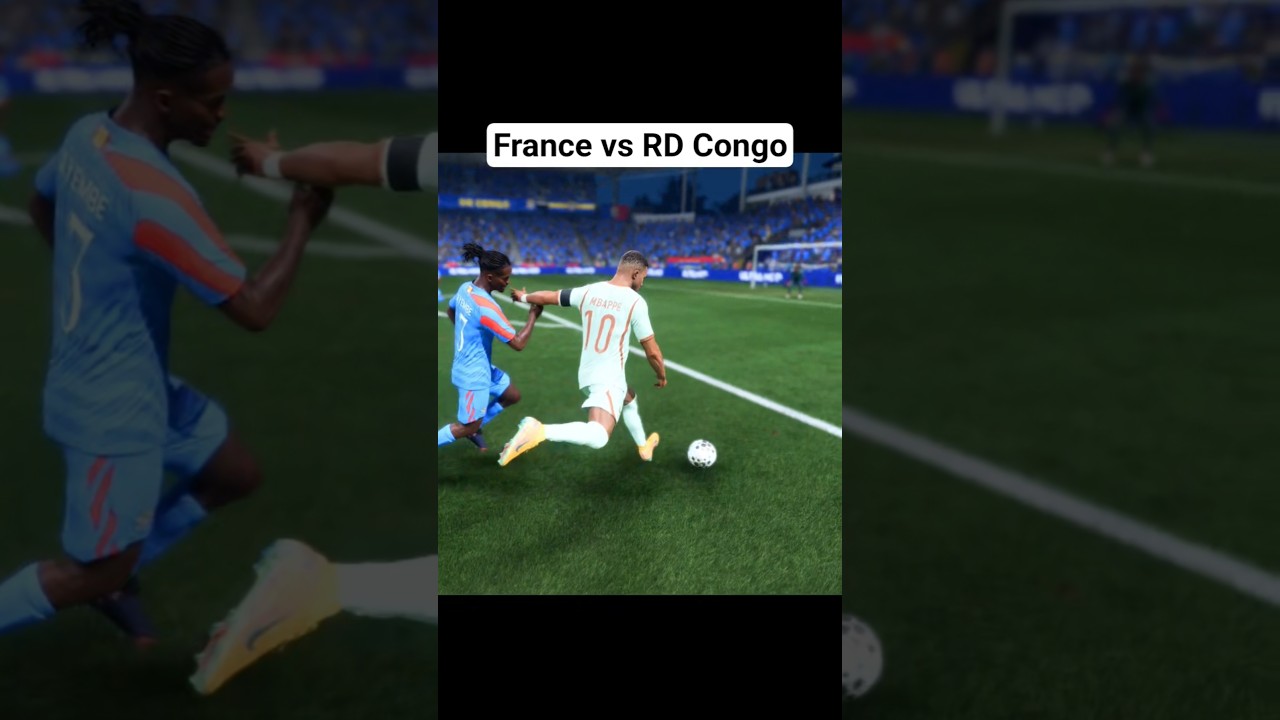 VITESSE ET PUISSANCE : LE BUT MONSTRUEUX DE MBAPPÉ ! ✨ France vs RD Congo