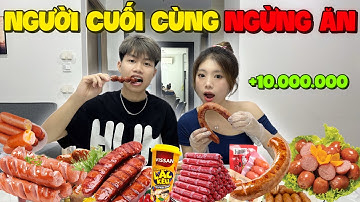 Người Cuối Cùng Ngừng Ăn " Xúc Xích " Sẽ Thắng 10 Triệu | Linh Quang Official