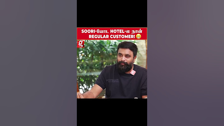 "அவர் Hotel-ல என்ன கிடைக்கும்னு Soori-ய விட எனக்கு தான் தெரியும்” | Soori & Sasikumar Fun Interview