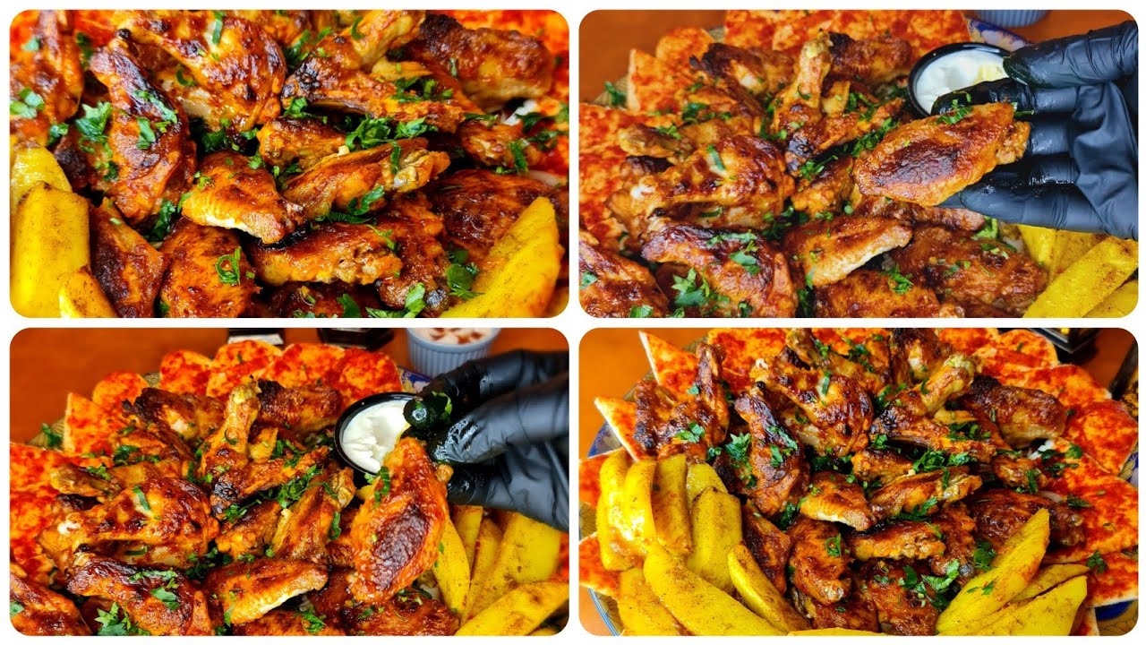 أطيب تتبيلة جوانح مشوية بالفرن بطريقة وطعم خرافي👌