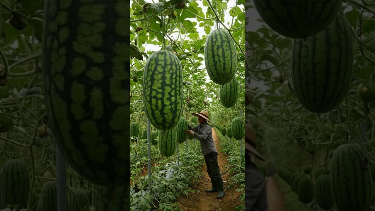 Long Watermelon Fruit Fruits Farm Farmer Farming Food