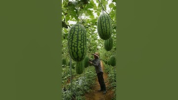 Long Watermelon... #watermelon #fruit #fruits #farm #farmer #farming #food