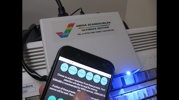 WiFi Controlled Amiga Scandoubler