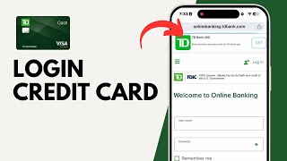 How To Login TD Credit Card Online Account