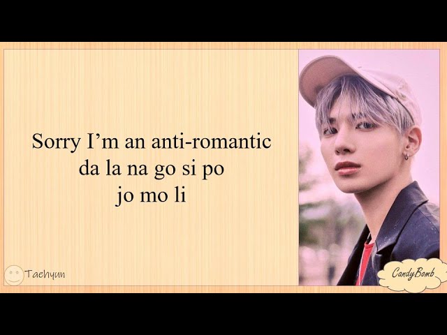 TXT 'ANTI-ROMANTIC' EASY LYRICS class=