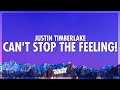 Justin Timberlake CAN T STOP THE FEELING Lyrics Nothing I Can See But You When You Dance 432 