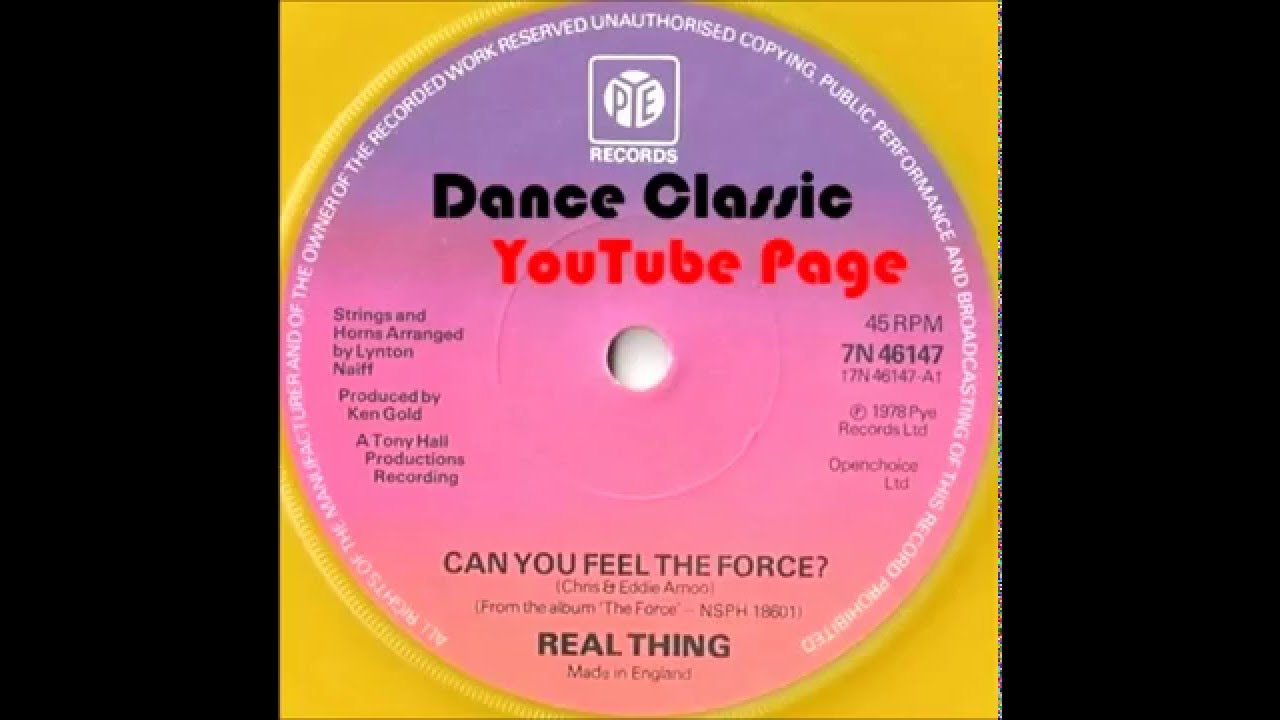 The Real Thing - Can You Feel The Force? (Maxi Single) video phone beyonce mp3