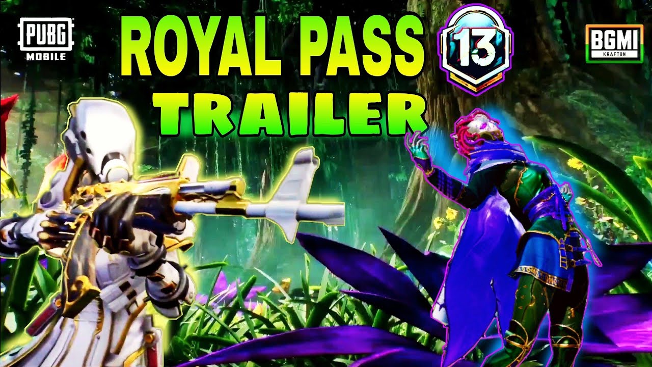 m13 royal pass official trailer 🔥|| m13 royal pass all rewards 