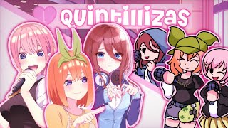 FNF Vs Las Quintillizas - Five Equal Funkin Nights Demo android Gama Baja/Low End [zip]