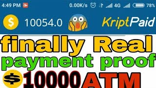 Kript paid payment proof $10000, screenshot 5