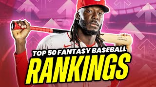 Top 50 Fantasy Baseball Draft Rankings Analysis | Early-Round Picks to Target & LANDMINES to Avoid