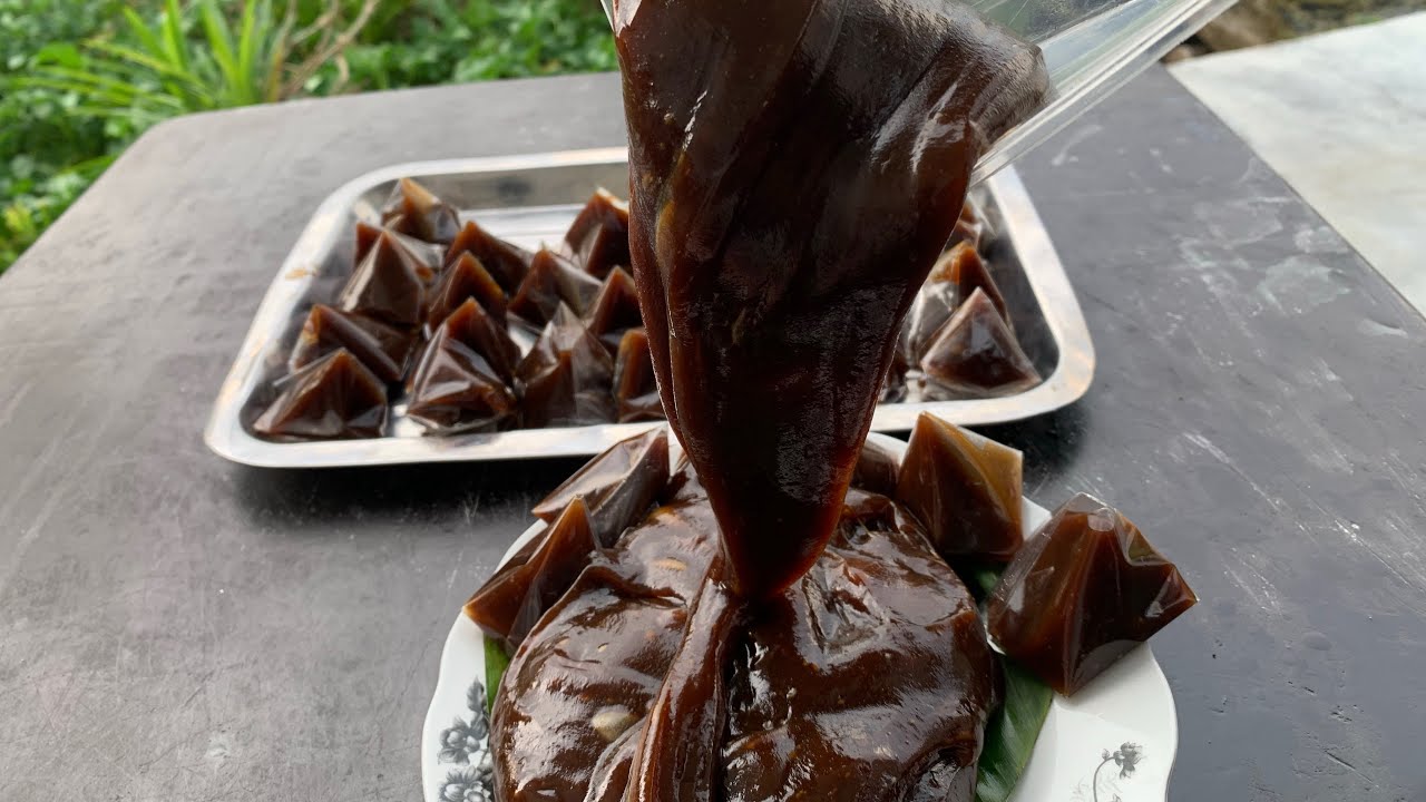 Dodol Cair Raya Haji Berlemak | 5 Bahan Sahaja | Mudah Dan Ringkas ...
