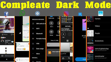 Dark Mode Everything Redmi Note 3,4 || NO ROOT 👍