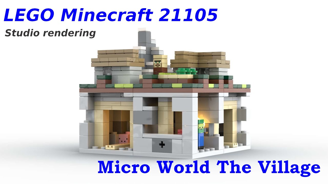 LEGO® Minecraft 21105 Micro World The Village 