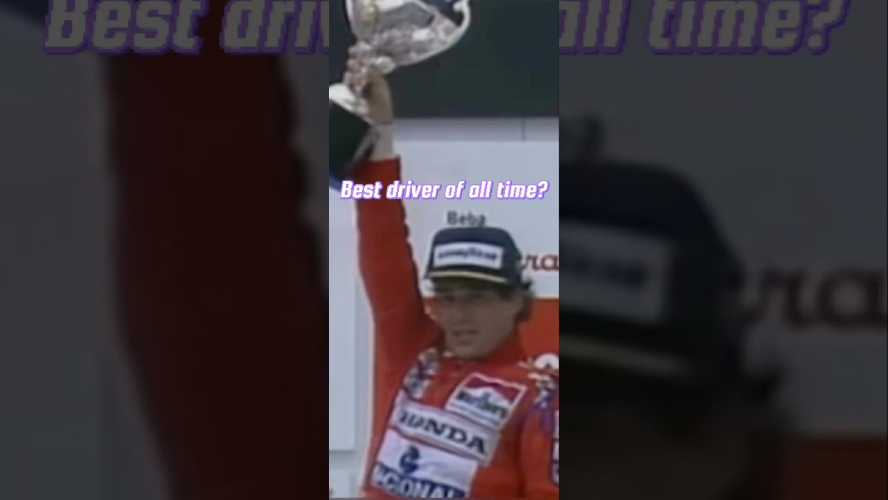 Ayrton Senna, the best in F1 History?  #formula1#ayrtonsenna