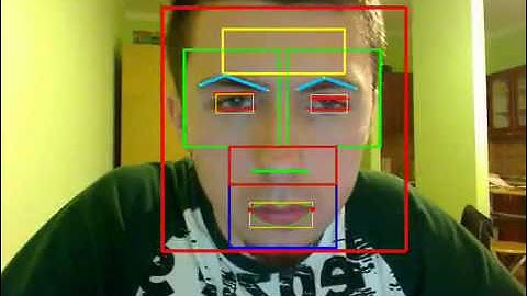 Face Features Detection System   with OpenCV