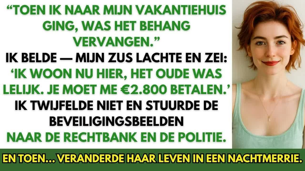 Ik stond in mijn keuken koffie in te schenken toen mijn zus Abigail belde alsof het de gewoonste zaak van de wereld was. "Morgen verhuis ik naar je vakantiehuis," zei ze luchtig. "Ik heb het...